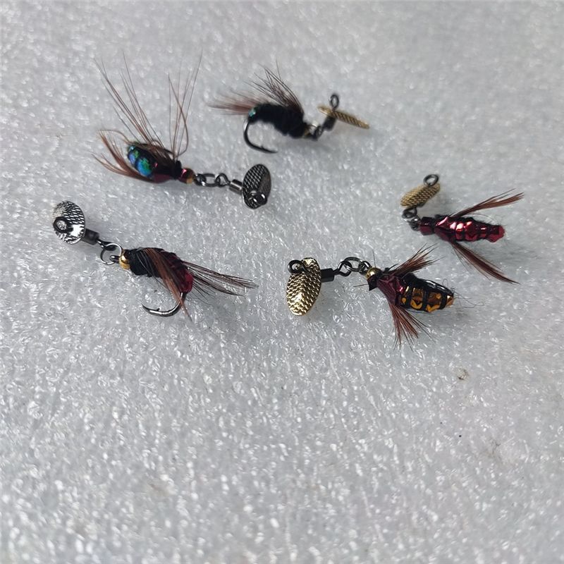 Fishing Hook - Zestaw przynęt z cekinami T34C, sztuczne