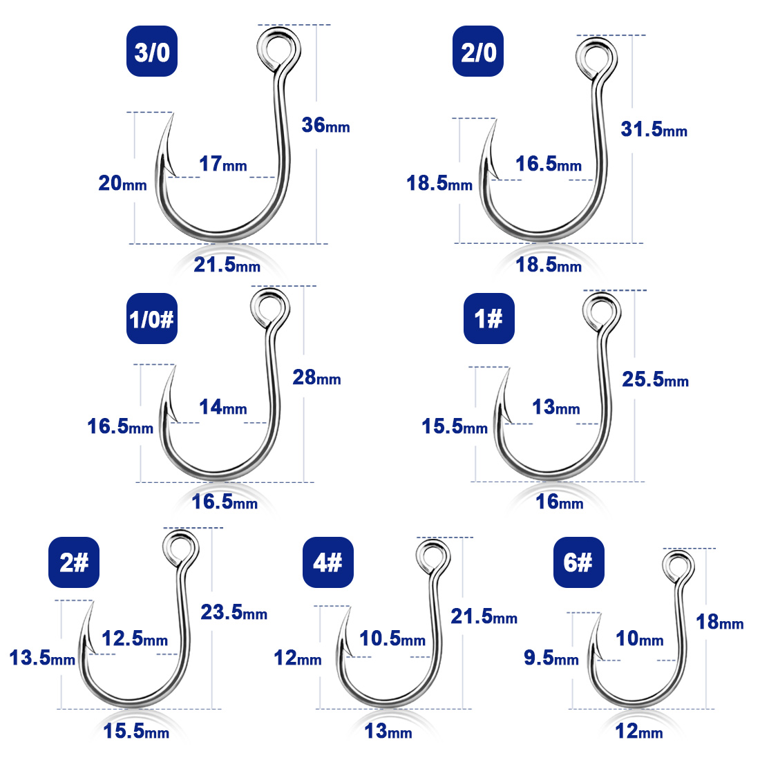 9KM Haki wędkarskie 25 sztuk H – Fishing Hook Barbless recenzja i cena