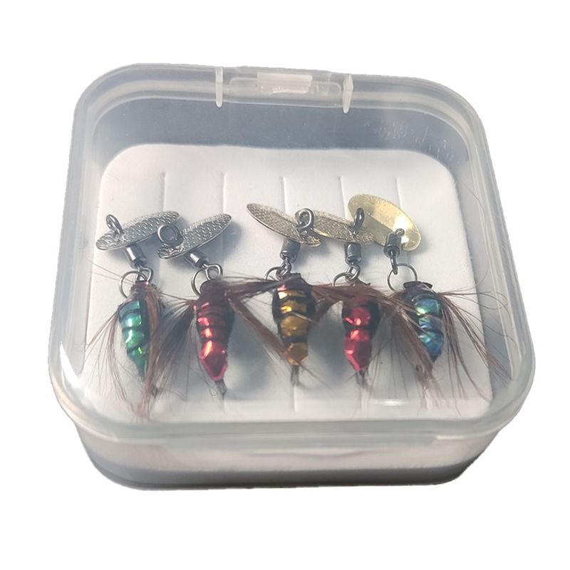 Zestaw przynęt z cekinami T34C – Fishing Hook recenzja i cena
