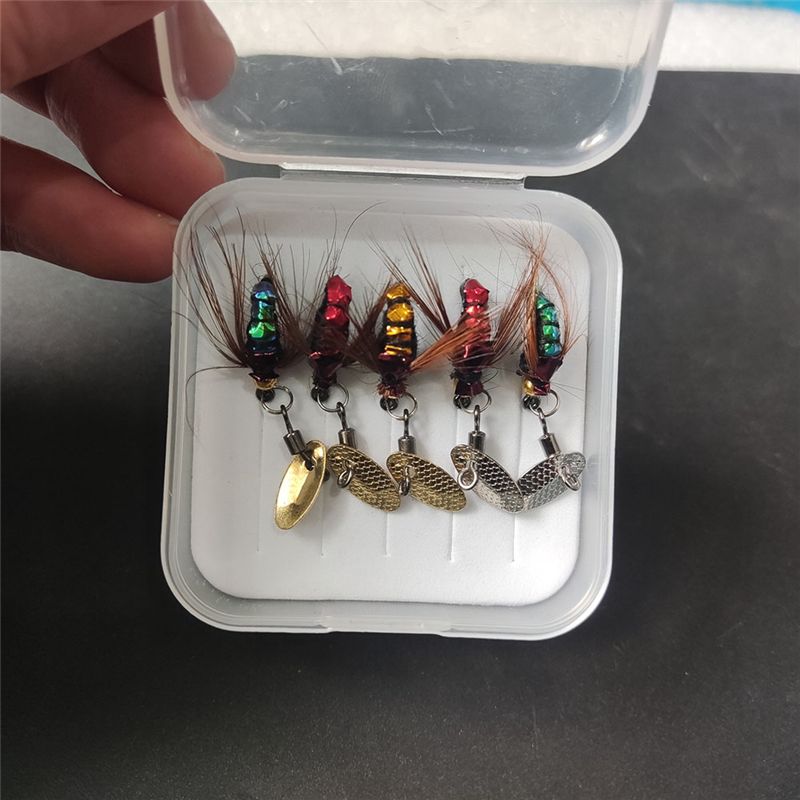 Zestaw przynęt z cekinami T34C – Fishing Hook recenzja i cena