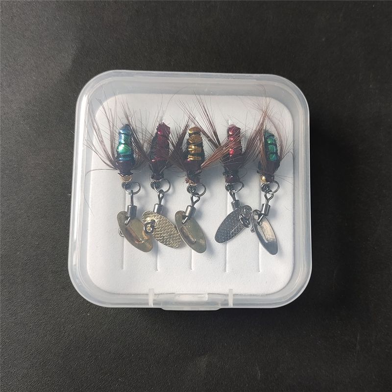 Zestaw przynęt z cekinami T34C – Fishing Hook recenzja i cena