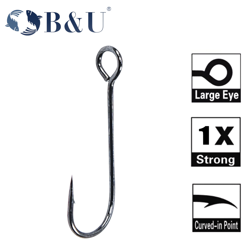 Haczyki wędkarskie B&U 20 szt. – Fishing Hook Barbless recenzja i cena