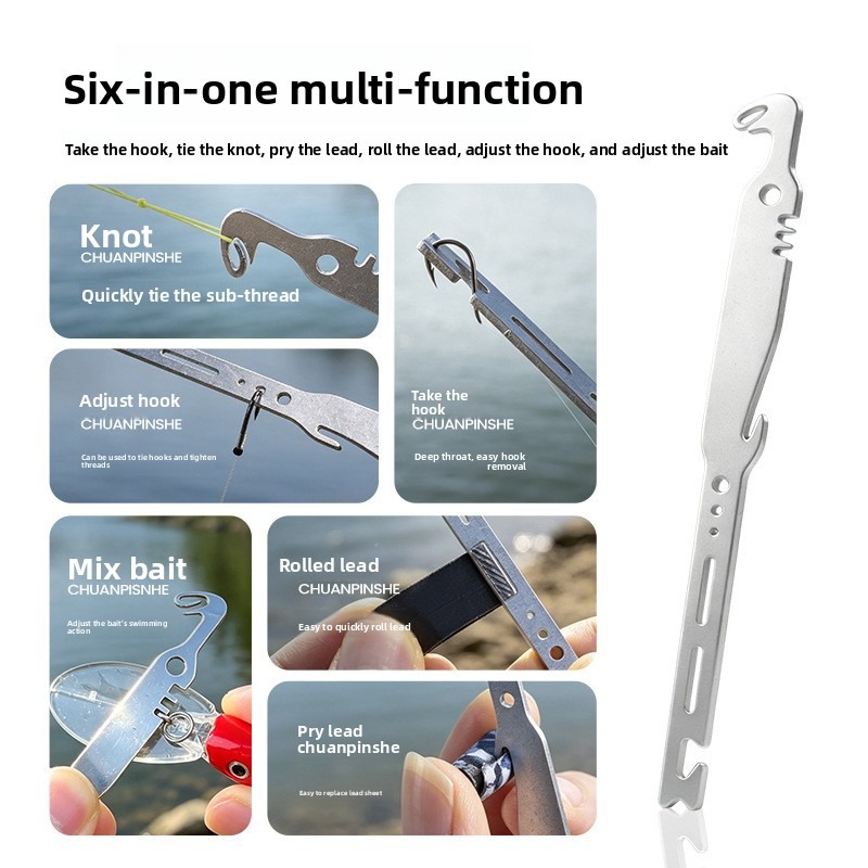 QAJTAO 4 sztuki 6-w-1 narzędzi – Fishing Hook Sharpener recenzja i cena